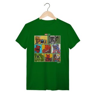 Nome do produto Camiseta Marvel Dogs Super Heróis