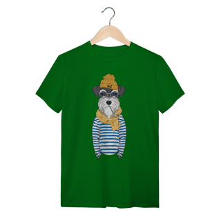 Nome do produto Camiseta Schnauzer Marinheiro