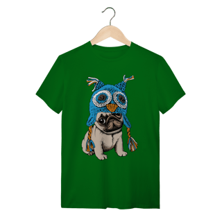 Nome do produto Camiseta Pug Coruja