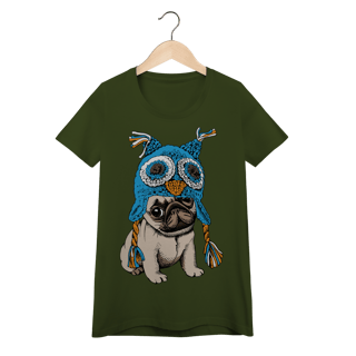 Nome do produto Baby Look Pug Coruja