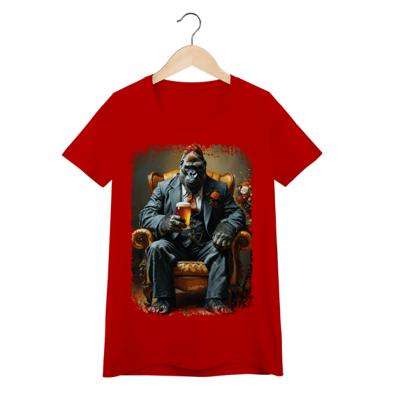 Baby Look Macaco - Modelo 7