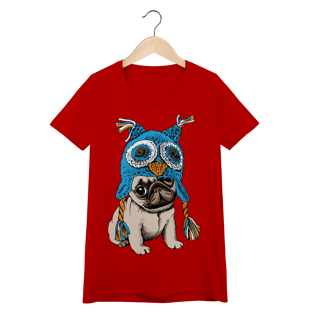 Nome do produto Baby Look Pug Coruja