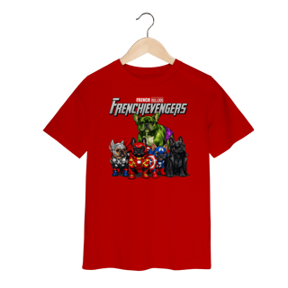 Nome do produto Camiseta Infantil Frenchievengers