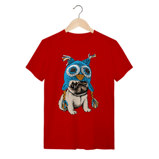 Nome do produto Camiseta Pug Coruja