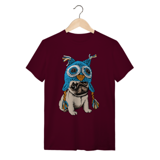 Nome do produto Camiseta Pug Coruja