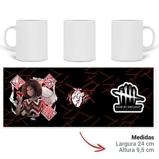 Nome do produto Caneca - BASIC - Dead By Daylight - Elódie Rakoto