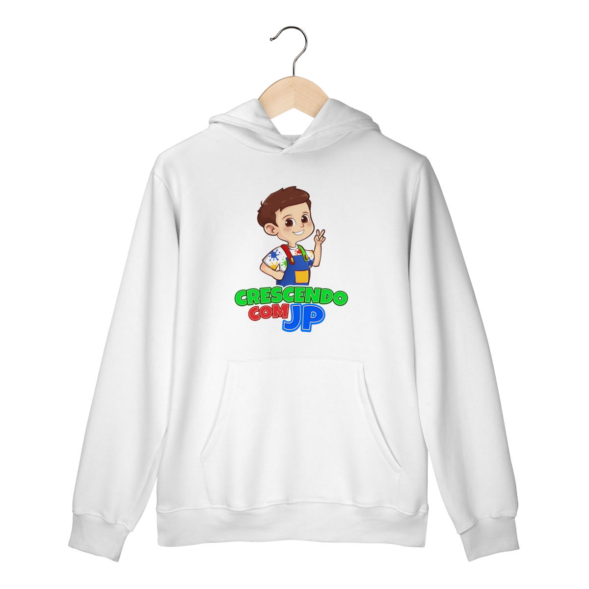 Nome do produto: MOLETOM Canguru Crescendo com JP