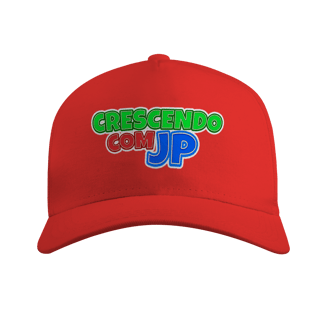 Nome do produto Boné Tela Crescendo com JP