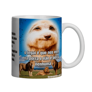 Nome do produto PORRA NENHUMA (CANECA)