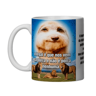 Nome do produto PORRA NENHUMA (CANECA)