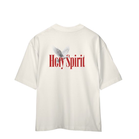 0004OS - Camiseta Oversized Holy Spirit F/V