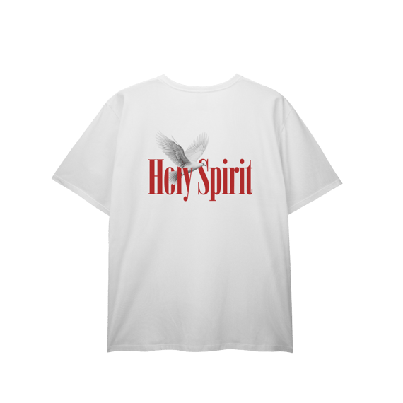 0004PS - Camiseta Plus Size Holy Spirit F/V