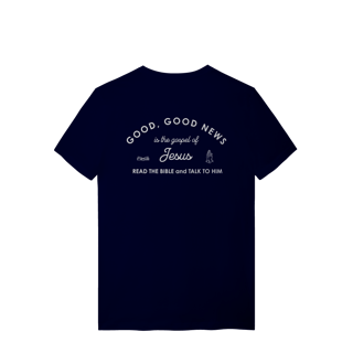 Nome do produto 0010 - Camiseta Unissex Good News