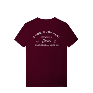 Nome do produto 0010 - Camiseta Unissex Good News