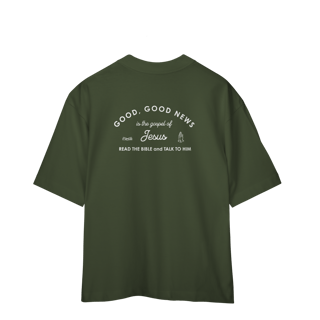 Nome do produto 0010OS - Camiseta Oversized Good News