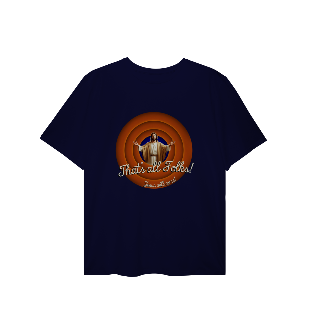 Nome do produto: 0056PS - Camiseta Plus Size Thats All Folks