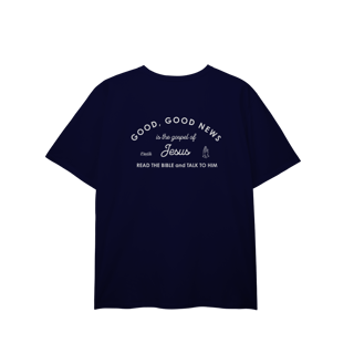 Nome do produto 0010PS - Camiseta Plus Size Good News