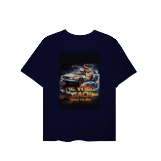 Nome do produto 0069OS - Camiseta Oversized He Will Be Back