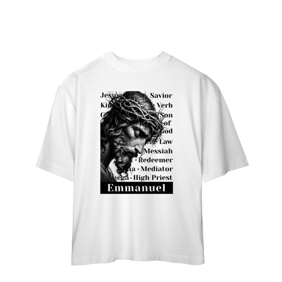 0002OS - Camiseta Oversized Emmanuel