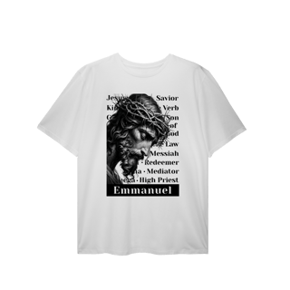 Nome do produto 0002PS - Camiseta Plus Size Emmanuel