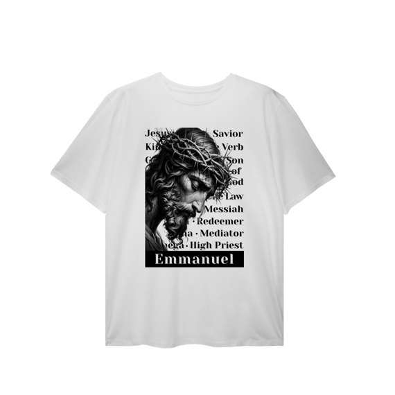 0002PS - Camiseta Plus Size Emmanuel