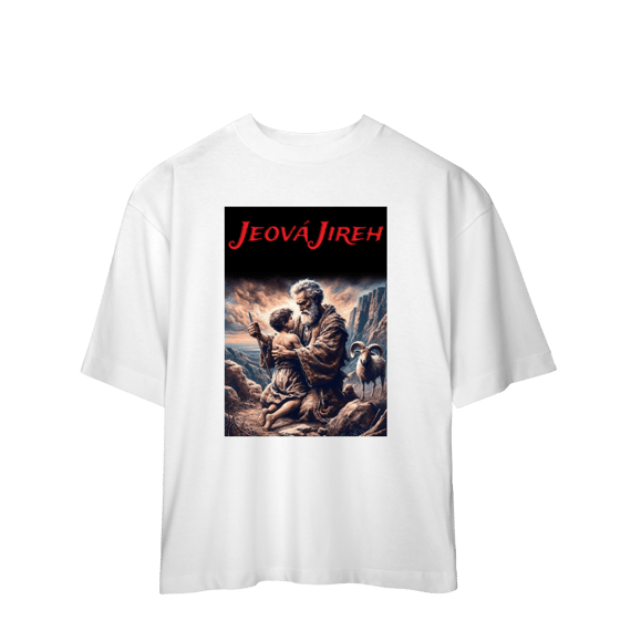 0011OS - Camiseta Oversized Jeova Jireh