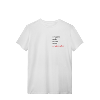 Nome do produto 0021 - Camiseta Unissex New Jerusalem