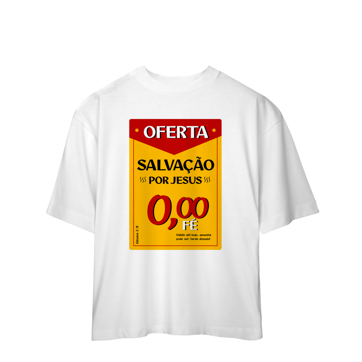 Nome do produto: 0057OS - Camiseta Oversized Oferta