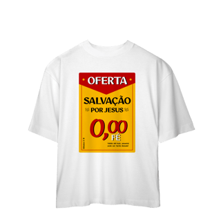 Nome do produto 0057OS - Camiseta Oversized Oferta