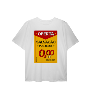 Nome do produto 0057PS - Camiseta Plus Size Oferta