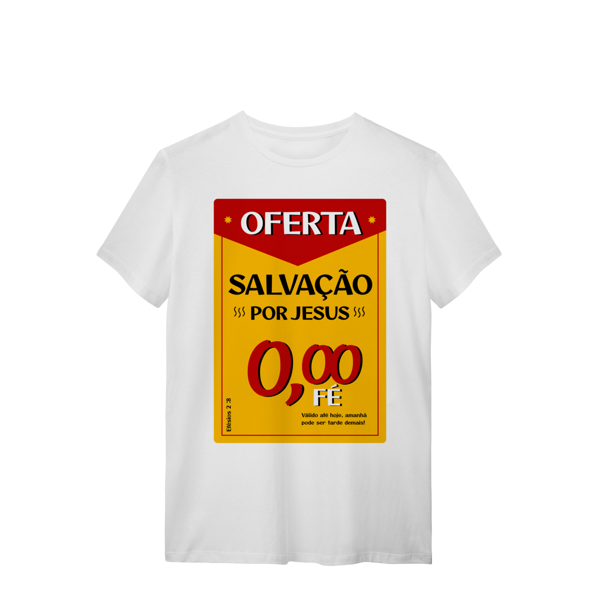 Nome do produto: 0057- Camiseta Unissex Oferta