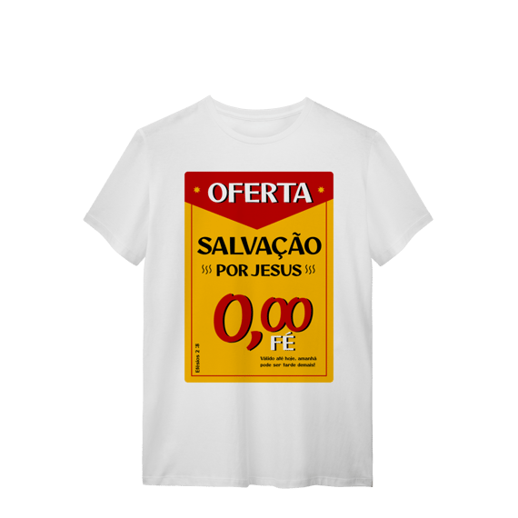 0057- Camiseta Unissex Oferta
