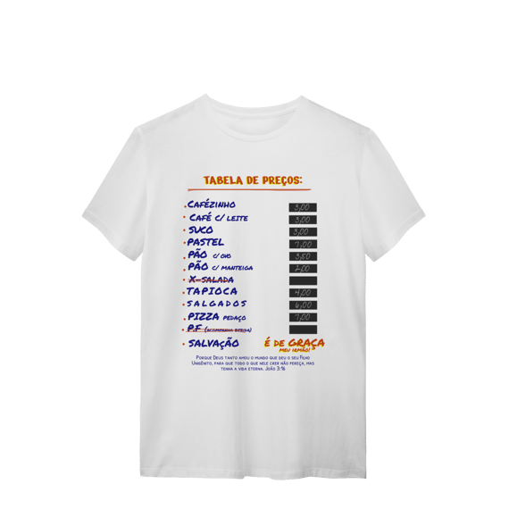 0055 - Camiseta Unissex Graça