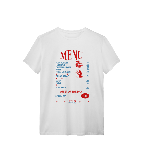0051 - Camiseta Unissex MENU