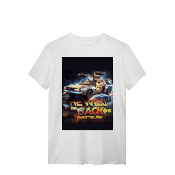 0069OS - Camiseta Oversized He Will Be Back