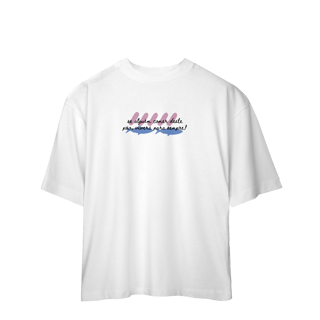 Nome do produto 0040OS - Camiseta Oversized Pão da Vida