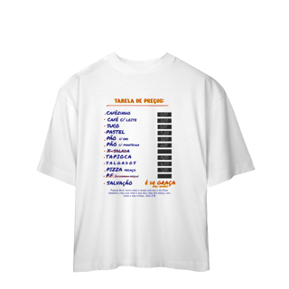 Nome do produto 0055OS - Camiseta Oversized Graça