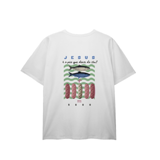 Nome do produto 0040PS - Camiseta Plus Size Pão da Vida