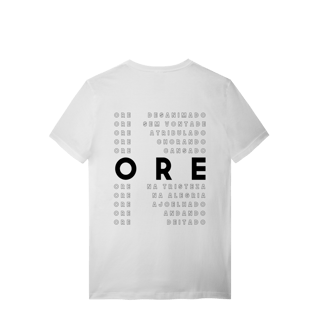 Nome do produto 0031 - Camiseta Unissex Ore