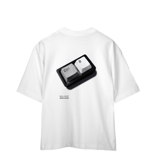 Nome do produto 0074OS - Camiseta Oversized Ctrl+b