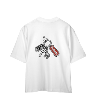 Nome do produto 0075OS - Camiseta Oversized Chaveiro