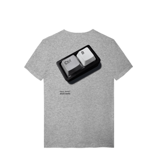 Nome do produto 0074 - Camiseta Unissex Ctrl+b