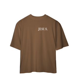 Nome do produto 0059OS - Camiseta Oversized Jesus.