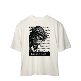 Nome do produto 0002OS - Camiseta Oversized Emmanuel