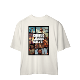 Nome do produto 0035OS - Camiseta Oversized CJS