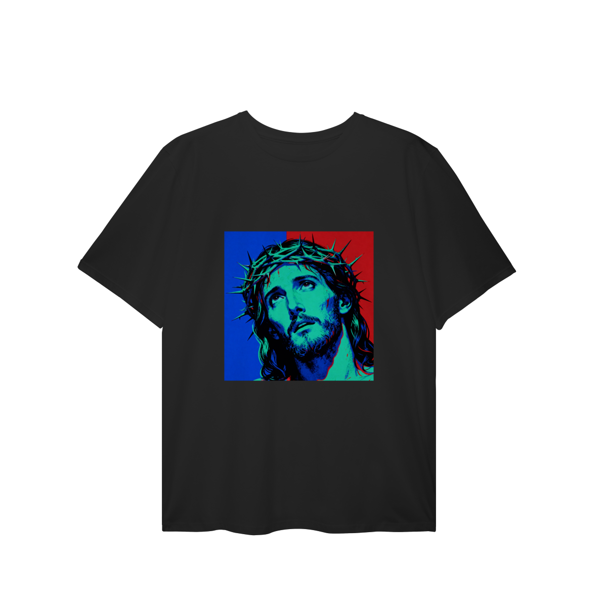 Nome do produto: 0072PS - Camiseta Plus Size Jesus Cristo