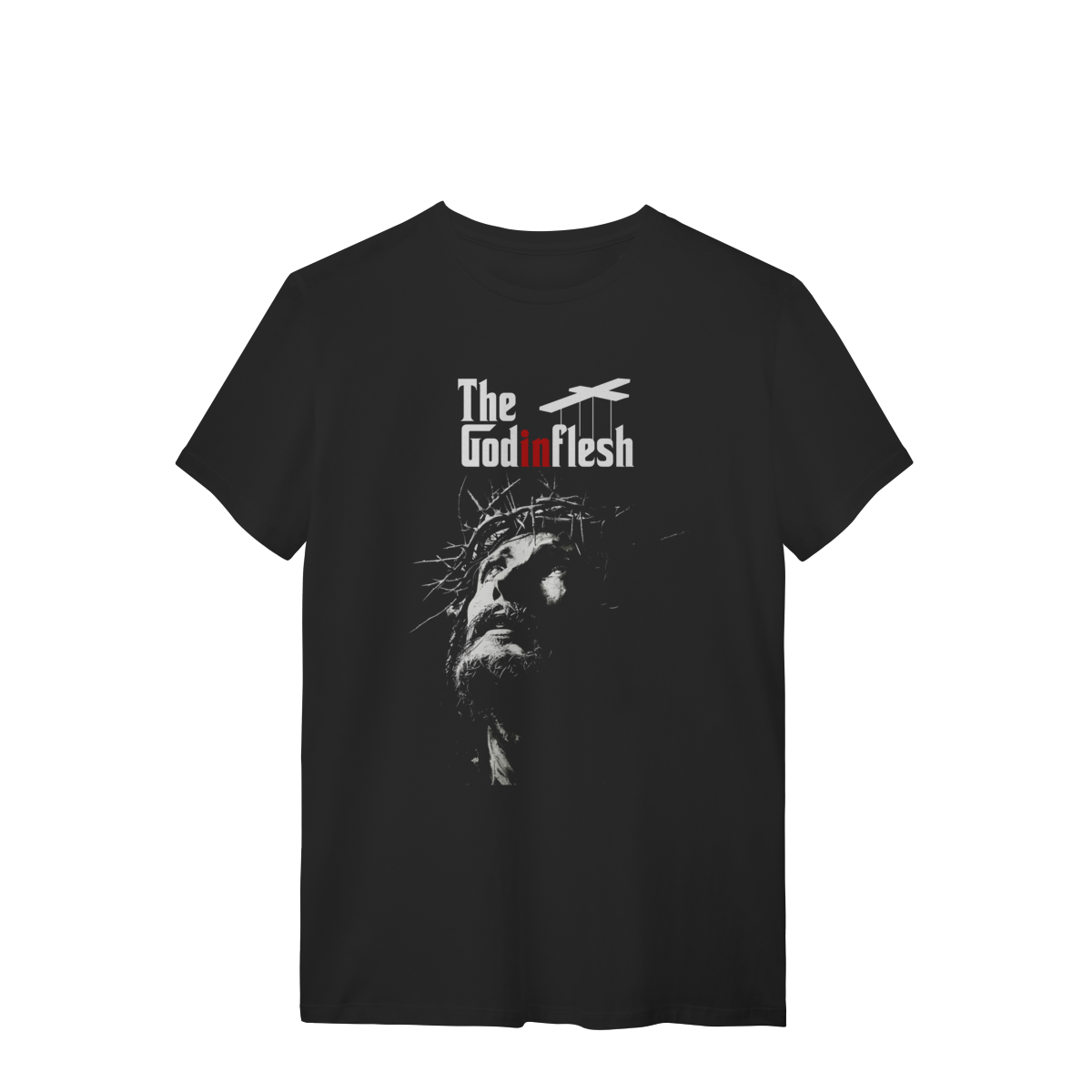 Nome do produto: 0054 - Camiseta Unissex The God in Flesh