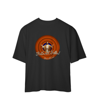 Nome do produto 0056OS - Camiseta Oversized Thats All Folks