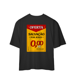 Nome do produto 0057OS - Camiseta Oversized Oferta