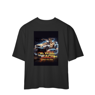 Nome do produto 0069OS - Camiseta Oversized He Will Be Back